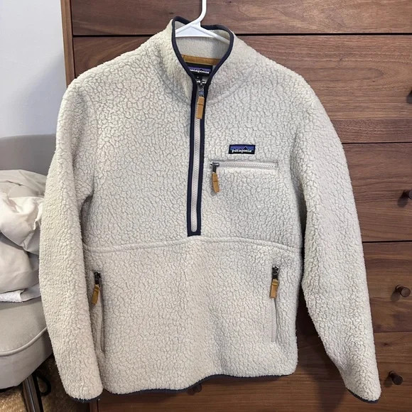 Patagonia Retro Pile Fleece Marsupial Pullover S - Picture 3 of 6